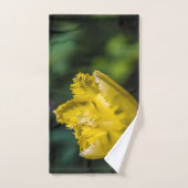 Gelber Tulip Badhandtuch Set (Handtuch)