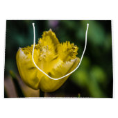 Gelber Tulip Große Geschenktüte (Vorderseite)