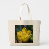 Gelber Tulip Jumbo Stoffbeutel (Rückseite)