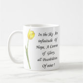 Gelber Tulip Kaffeetasse (Links)