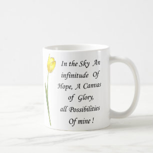 Gelber Tulip Kaffeetasse