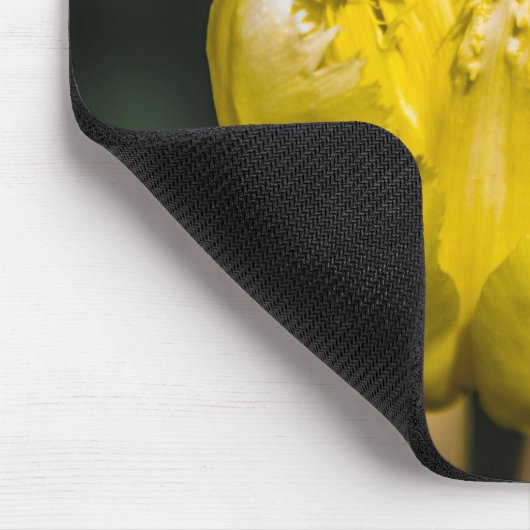 Gelber Tulip Mousepad (Ecke)