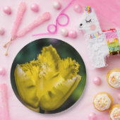 Gelber Tulip Pappteller (Party)