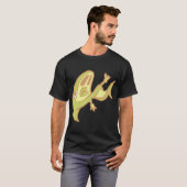 Gelber Typ(en) T-Shirt (Vorne ganz)