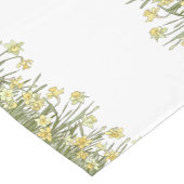 Gelber und grüner Blumentisch Kurzer Tischläufer (Ecke)