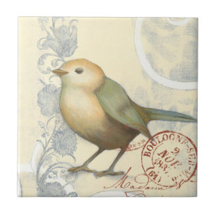 Gelber und grüner Spargel im Vintagen Hintergrund Fliese