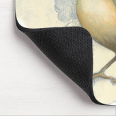 Gelber und grüner Spargel im Vintagen Hintergrund Mousepad (Ecke)