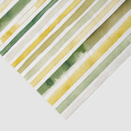 Gelber und grüner Streifen Seidenpapier