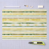 Gelber und grüner Streifen Seidenpapier (Handwerk)