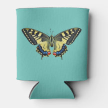 Gelber und schwarzer Schmetterling