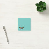 Gelber und schwarzer Schmetterling Post-it Klebezettel (Büro)