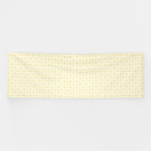 gelber und weißer Hintergrund mit kleinen Kreisen Banner (Horizontal)