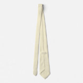 gelber und weißer Hintergrund mit kleinen Kreisen Krawatte (Rückseite)