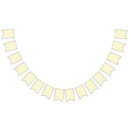 gelber und weißer Hintergrund mit kleinen Kreisen Wimpelkette