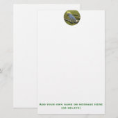 Gelber und weißer Kakadu Briefpapier (Vorne/Hinten)