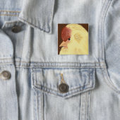 Gelber Vogel Button (Beispiel)