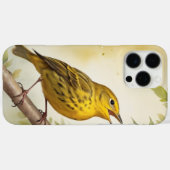 gelber Vogel Case-Mate iPhone Hülle (Rückseite (Horizontal))