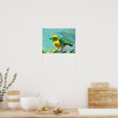 Gelber Vogel Poster (Küche)