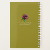 Gelber weißer Tag Planer (Rückseite)