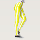Gelber Zebra-Druck Leggings (Rechts)