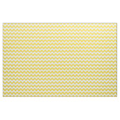Gelber Zickzack Stripes Zickzack Muster Stoff (Yard (91,4 cm))