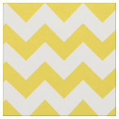 Gelber Zickzack Stripes Zickzack Muster Stoff (Nahaufnahme)
