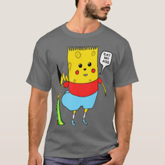 Gelber Zwergschwamm Bart PikaPants Knock O T-Shirt