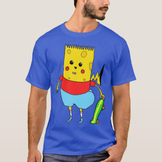 Gelber Zwergschwamm Bart PikaPants Knock O T-Shirt