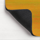 Gelbes abstraktes Design Mousepad (Ecke)