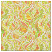 Gelbes Abstraktes Hartglas Stoff (Nahaufnahme)