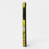Gelbes abstraktes Muster Case-Mate iPhone Hülle (Hinten/Links)