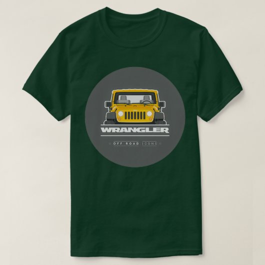 Gelbes Abzeichen T-Shirt (Design vorne)