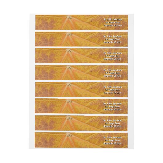 Gelbes Ahornblättern Herbst Abstrakte Natur (Bogen)