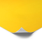 Gelbes Ahornplakat Poster (Ecke)