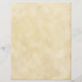 Gelbes altes Hintergrundpapier Flyer (Hinten)