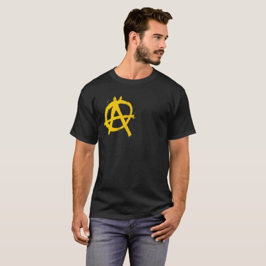Gelbes ANCAP-T - Shirt der Sonderausgabe (Vorne ganz)