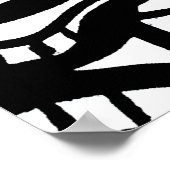 gelbes Auge Poster (Ecke)