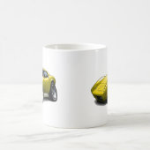 Gelbes Auto 1973-76 Korvette Kaffeetasse (Mittel)