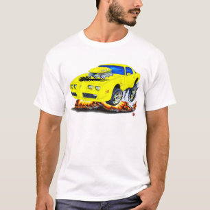 Gelbes Auto 1979-81 Transportes morgens T-Shirt
