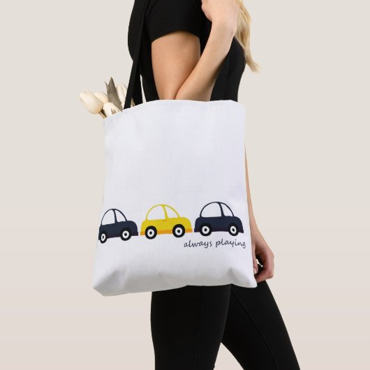 Gelbes Auto Tasche (Von Nahem)