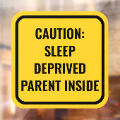 Gelbes Baby an Bord alternativer Autos Fensterdeko Fensteraufkleber (Blatt 2)