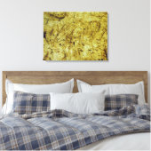 Gelbes Bananenpapier gepackte Leinwand (Insitu (Schlafzimmer))