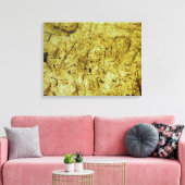 Gelbes Bananenpapier gepackte Leinwand (Insitu (Wohnzimmer))