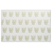 Gelbes Bewusstsein Band-Engel-Material Stoff (Fat Quarter (45,7 x 55,9 cm))