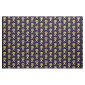 Gelbes Bewusstsein Band Herz Stoff Material (Yard (91,4 cm))