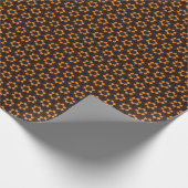 Gelbes Blumen-Muster-Verpackungs-Papier Geschenkpapier (Ecke)