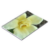 Gelbes Blumen-Notizbuch Notizblock (Linke Seite)