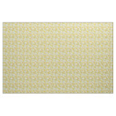Gelbes Blumengartenmuster Stoff (Yard (91,4 cm))
