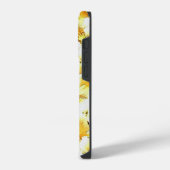 Gelbes Blumenhandyhülle iPhone Hülle (Linke Seite)