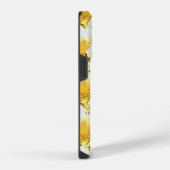 Gelbes Blumenhandyhülle iPhone Hülle (Rechte Seite)